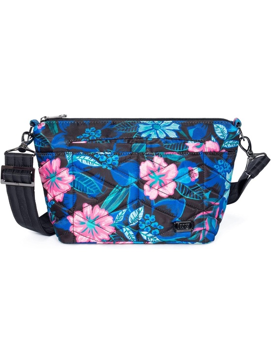 lug Handbags - MAKE AN OFFER! NWT Lug RESORT BLACK FLARE Crossbody Bag Navy Pink
